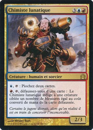Chimiste lunatique Mercurial Chemister Return to Ravnica French Singles Chimiste lunatique Mercurial Chemister Return to Ravnica French Singles