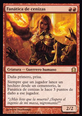 Fanatica de cenizas Ash Zealot Return to Ravnica Spanish Singles Fanatica de cenizas Ash Zealot Return to Ravnica Spanish Singles