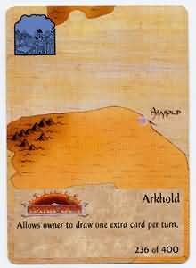 Arkhold Spellfire 1st Edition Singles Arkhold Spellfire 1st Edition Singles