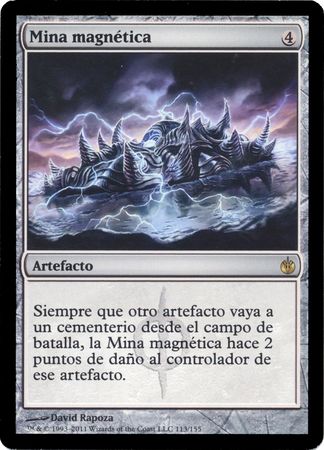 Mina magnetica Magnetic Mine ES Mirrodin Besieged Spanish Singles Mina magnetica Magnetic Mine ES Mirrodin Besieged Spanish Singles
