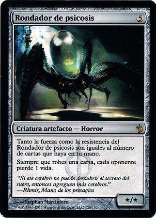 Rondador de psicosis Psychosis Crawler Mirrodin Besieged Spanish Singles Rondador de psicosis Psychosis Crawler Mirrodin Besieged Spanish Singles
