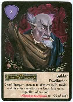 Baldar Dwellardon Spellfire The Underdark Singles Baldar Dwellardon Spellfire The Underdark Singles