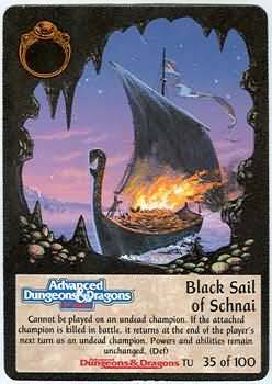 Black Sail of Schnai Spellfire The Underdark Singles Black Sail of Schnai Spellfire The Underdark Singles