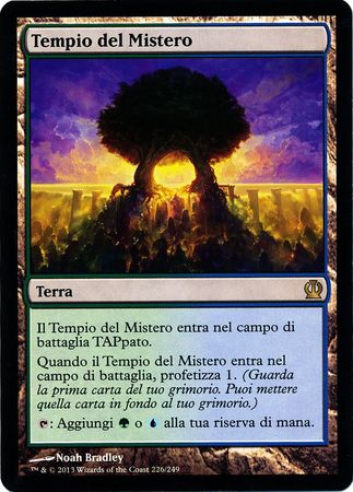 Tempio del Mistero Temple of Mystery Theros Italian Singles Tempio del Mistero Temple of Mystery Theros Italian Singles