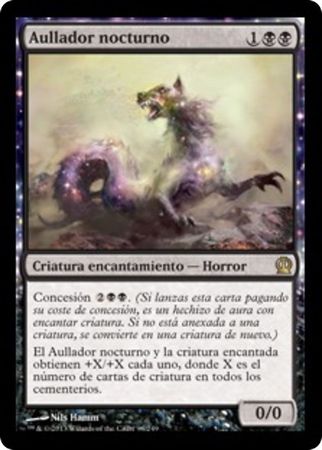 Aullador nocturno Nighthowler Theros Spanish Singles Aullador nocturno Nighthowler Theros Spanish Singles
