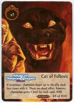 Cat of Felkovic Spellfire Ravenloft Singles Cat of Felkovic Spellfire Ravenloft Singles