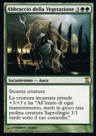 Abbraccio della Vegetazione Verdant Embrace Time Spiral Italian Singles Abbraccio della Vegetazione Verdant Embrace Time Spiral Italian Singles