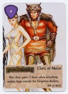 Cleric of Malar Spellfire 1st Edition Singles Cleric of Malar Spellfire 1st Edition Singles