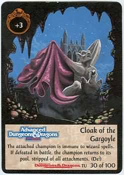 Cloak of the Gargoyle Spellfire The Underdark Singles Cloak of the Gargoyle Spellfire The Underdark Singles