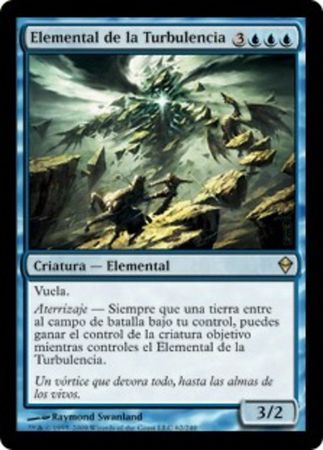 Elemental de la Turbulencia Roil Elemental Zendikar Spanish Singles Elemental de la Turbulencia Roil Elemental Zendikar Spanish Singles