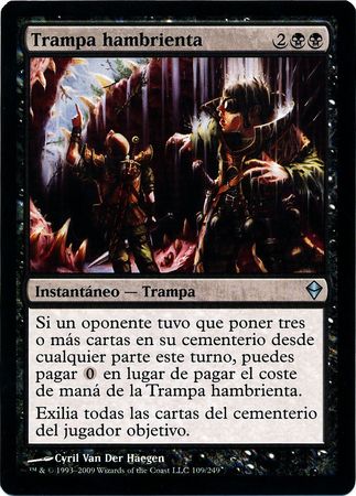 Trampa hambrienta Ravenous Trap Zendikar Spanish Singles Trampa hambrienta Ravenous Trap Zendikar Spanish Singles