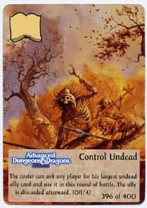 Control Undead Spellfire 1st Edition Singles Control Undead Spellfire 1st Edition Singles