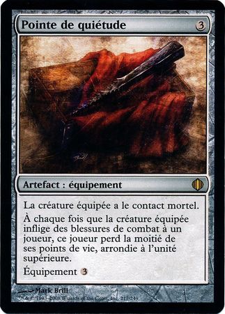 Pointe de quietude Quietus Spike Shards of Alara French Singles Pointe de quietude Quietus Spike Shards of Alara French Singles