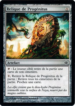 Relique de Progenitus Relic of Progenitus Shards of Alara French Singles Relique de Progenitus Relic of Progenitus Shards of Alara French Singles