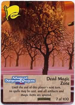 Dead Magic Zone Spellfire Forgotten Realms Singles Dead Magic Zone Spellfire Forgotten Realms Singles