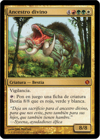 Ancestro divino Godsire Shards of Alara Spanish Singles Ancestro divino Godsire Shards of Alara Spanish Singles
