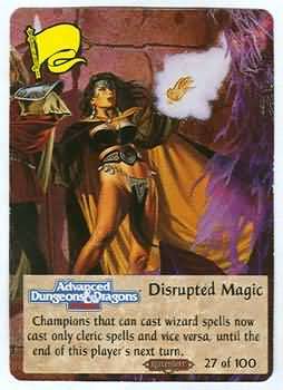 Disrupted Magic Spellfire Ravenloft Singles Disrupted Magic Spellfire Ravenloft Singles