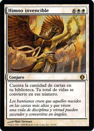 Himno invencible Invincible Hymn Shards of Alara Spanish Singles Himno invencible Invincible Hymn Shards of Alara Spanish Singles
