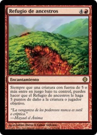 Refugio de ancestros Where Ancients Tread Shards of Alara Spanish Singles Refugio de ancestros Where Ancients Tread Shards of Alara Spanish Singles
