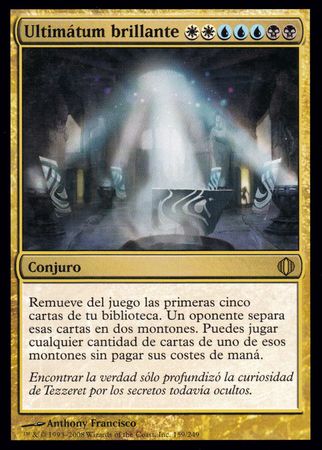 Ultimatum brillante Brilliant Ultimatum Shards of Alara Spanish Singles Ultimatum brillante Brilliant Ultimatum Shards of Alara Spanish Singles