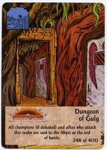 Dungeon of Gulg Spellfire 3rd Edition Singles Dungeon of Gulg Spellfire 3rd Edition Singles