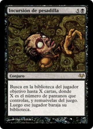 Incursion de pesadilla Nightmare Incursion Eventide Spanish Singles Incursion de pesadilla Nightmare Incursion Eventide Spanish Singles