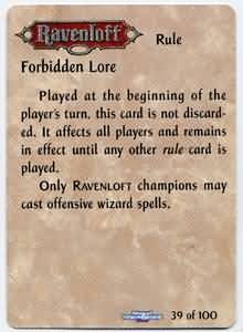 Forbidden Lore Spellfire Artifacts Singles Forbidden Lore Spellfire Artifacts Singles