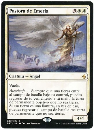 Pastora de Emeria Emeria Shepherd ES Battle for Zendikar Spanish Singles Pastora de Emeria Emeria Shepherd ES Battle for Zendikar Spanish Singles