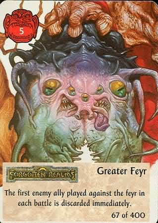 Greater Feyr Spellfire 3rd Edition Singles Greater Feyr Spellfire 3rd Edition Singles