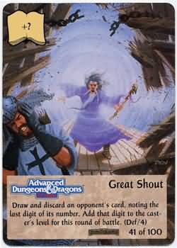 Great Shout Spellfire Forgotten Realms Singles Great Shout Spellfire Forgotten Realms Singles