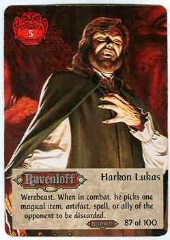Harkon Lukas Spellfire Ravenloft Singles Harkon Lukas Spellfire Ravenloft Singles