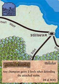 Hillsfar Spellfire 3rd Edition Singles Hillsfar Spellfire 3rd Edition Singles