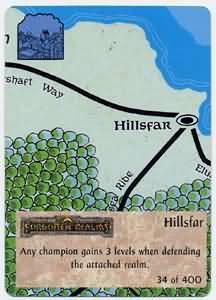 Hillsfar Spellfire 1st Edition Singles Hillsfar Spellfire 1st Edition Singles