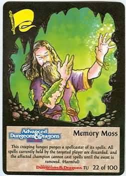 Memory Moss Spellfire The Underdark Singles Memory Moss Spellfire The Underdark Singles