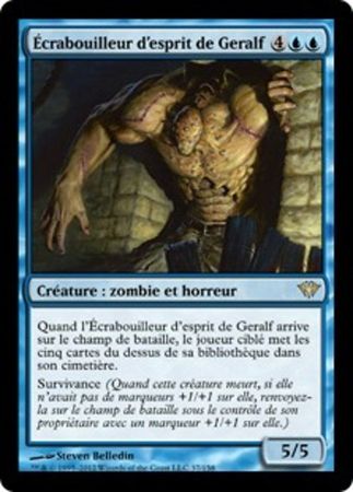 Ecrabouilleur d esprit de Geralf Geralf s Mindcrusher Dark Ascension French Singles Ecrabouilleur d esprit de Geralf Geralf s Mindcrusher Dark Ascension French Singles