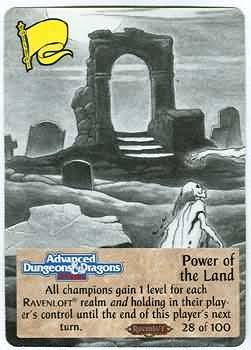Power of the Land Spellfire Ravenloft Singles Power of the Land Spellfire Ravenloft Singles
