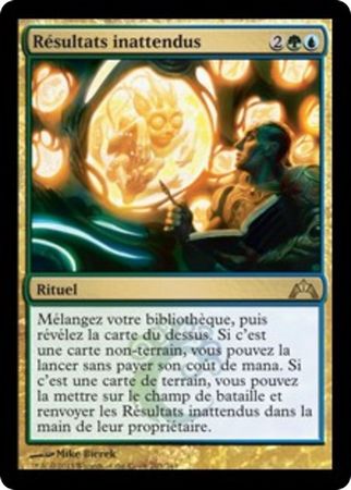 Resultats inattendus Unexpected Results Gatecrash French Singles Resultats inattendus Unexpected Results Gatecrash French Singles