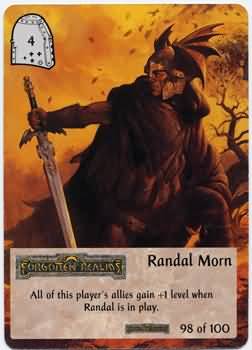 Randal Morn Spellfire Forgotten Realms Singles Randal Morn Spellfire Forgotten Realms Singles