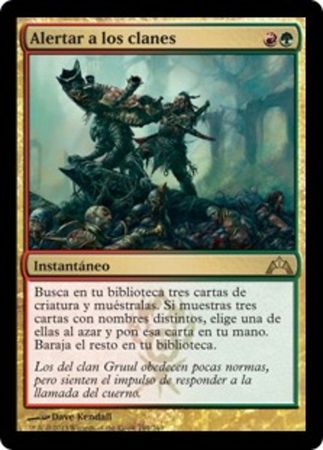 Alertar a los clanes Signal the Clans Gatecrash Spanish Singles Alertar a los clanes Signal the Clans Gatecrash Spanish Singles