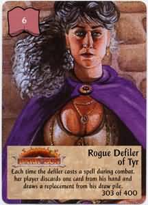Rogue Defiler of Tyr Spellfire 3rd Edition Singles Rogue Defiler of Tyr Spellfire 3rd Edition Singles