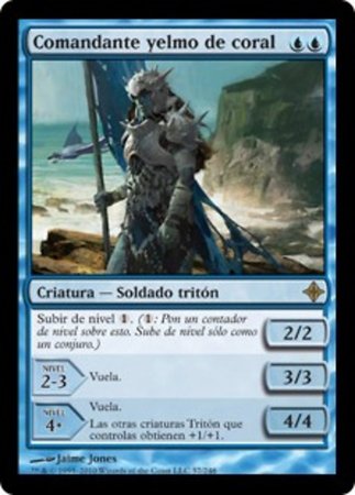 Comandante yelmo de coral Coralhelm Commander Rise of the Eldrazi Spanish Singles Comandante yelmo de coral Coralhelm Commander Rise of the Eldrazi Spanish Singles