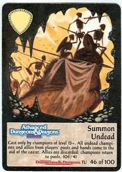 Summon Undead Spellfire The Underdark Singles Summon Undead Spellfire The Underdark Singles
