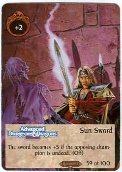Sun Sword Spellfire Ravenloft Singles Sun Sword Spellfire Ravenloft Singles