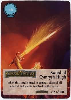 Sword of Cymrych Hugh Spellfire Forgotten Realms Singles Sword of Cymrych Hugh Spellfire Forgotten Realms Singles