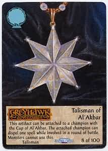Talisman of Al Akbar Spellfire Artifacts Singles Talisman of Al Akbar Spellfire Artifacts Singles
