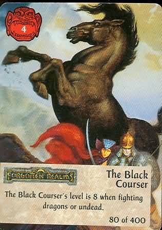 The Black Courser Spellfire 1st Edition Singles The Black Courser Spellfire 1st Edition Singles