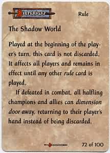 The Shadow World The Shadow World