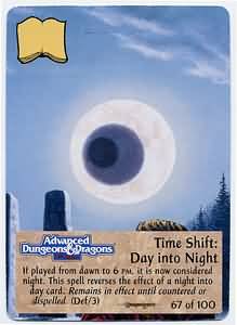 Time Shift Day into Night Spellfire Dragonlance Singles Time Shift Day into Night Spellfire Dragonlance Singles