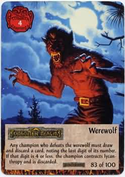 Werewolf - Spellfire: Forgotten Realms - All Long Tail | TrollAndToad