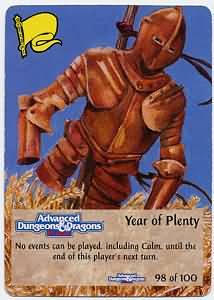 Year of Plenty Spellfire Artifacts Singles Year of Plenty Spellfire Artifacts Singles